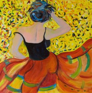 Salsa Dancer by Delilah Smith